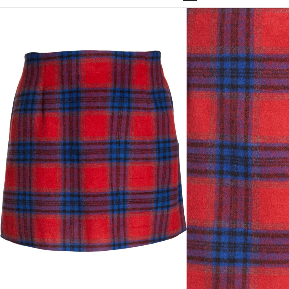 BP. Melton Plaid Miniskirt | Nordstrom